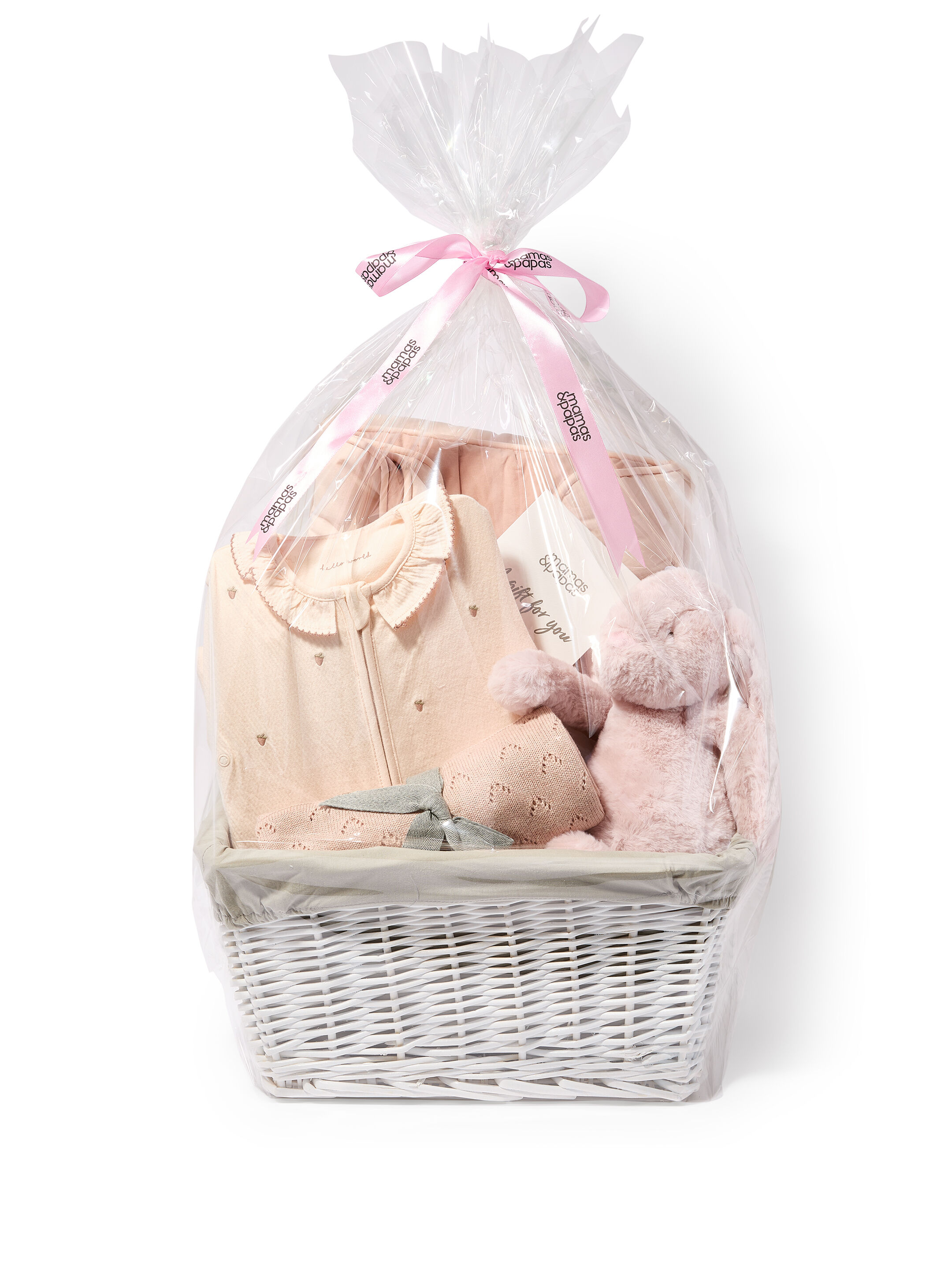 سلة هدايا للبنات الرضع مجموعة وايلد فلور &rlm;- 4 قطع image number 2